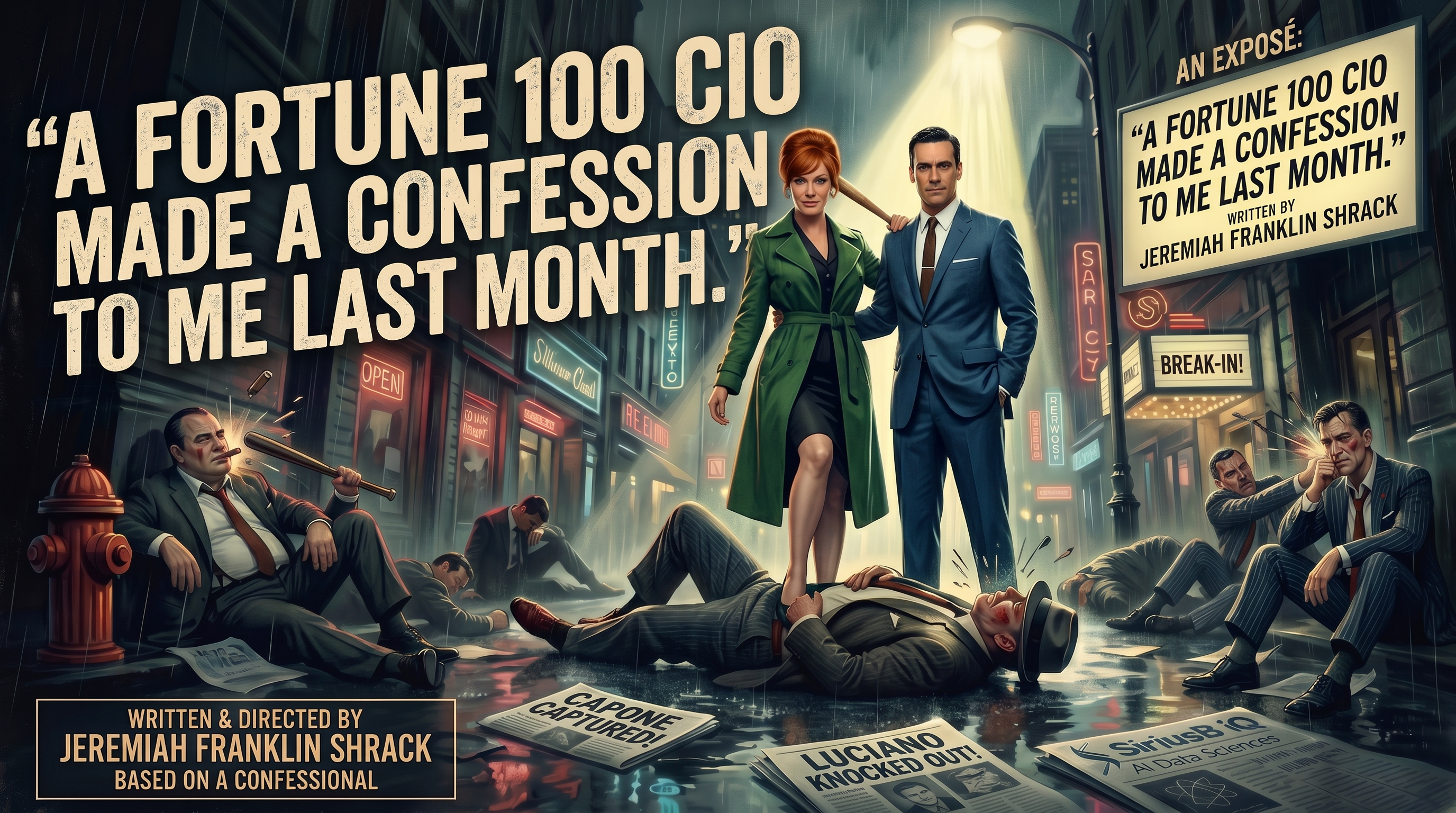 Fortune 100 CIO Confession Illustration