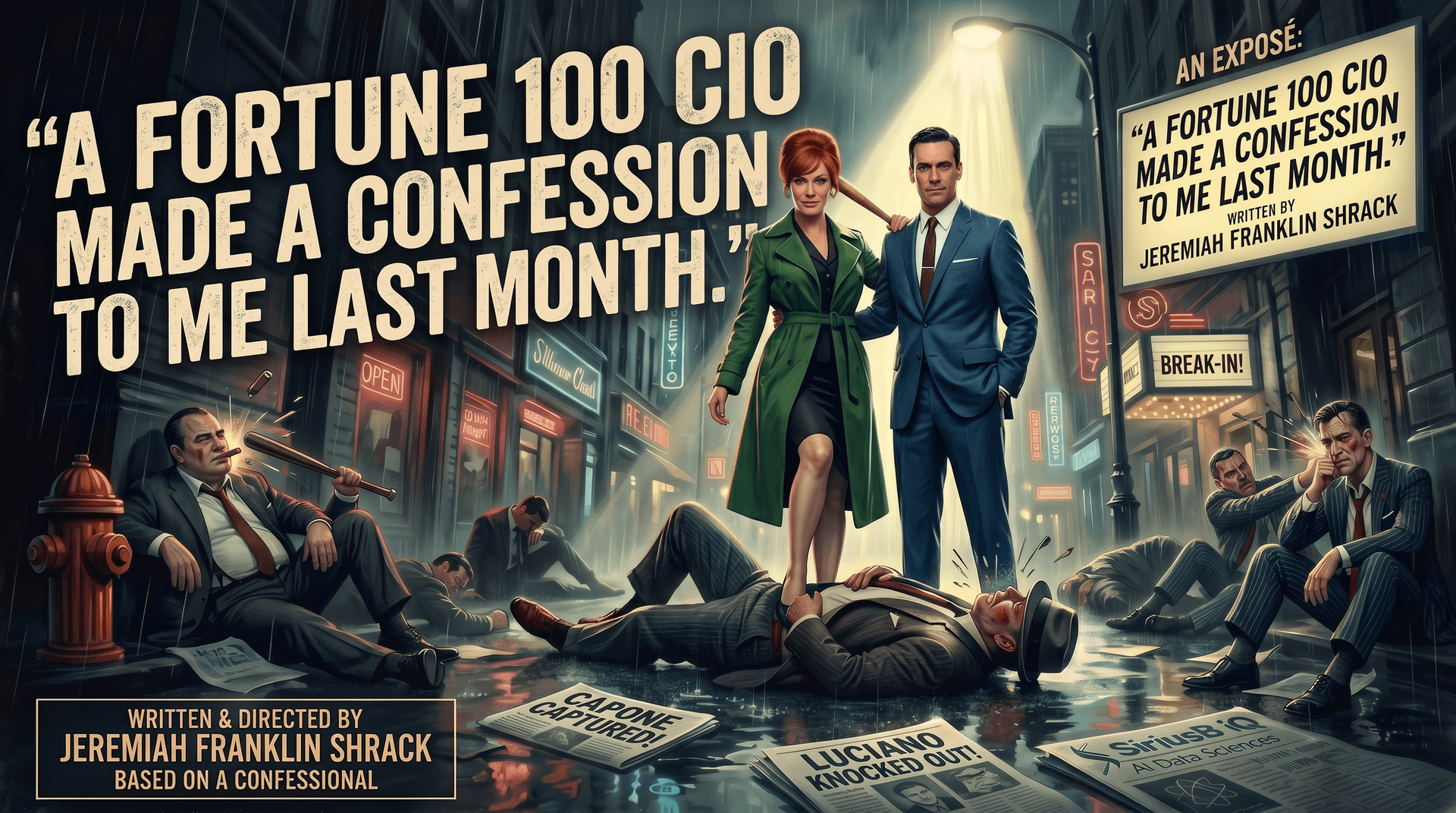 A Fortune 100 CIO Made A Confession To Me Last Month - by Jeremiah Franklin